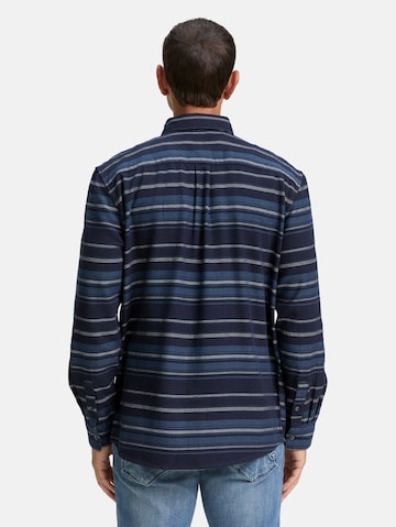 Fit confort Chemise TOM TAILOR en bleu