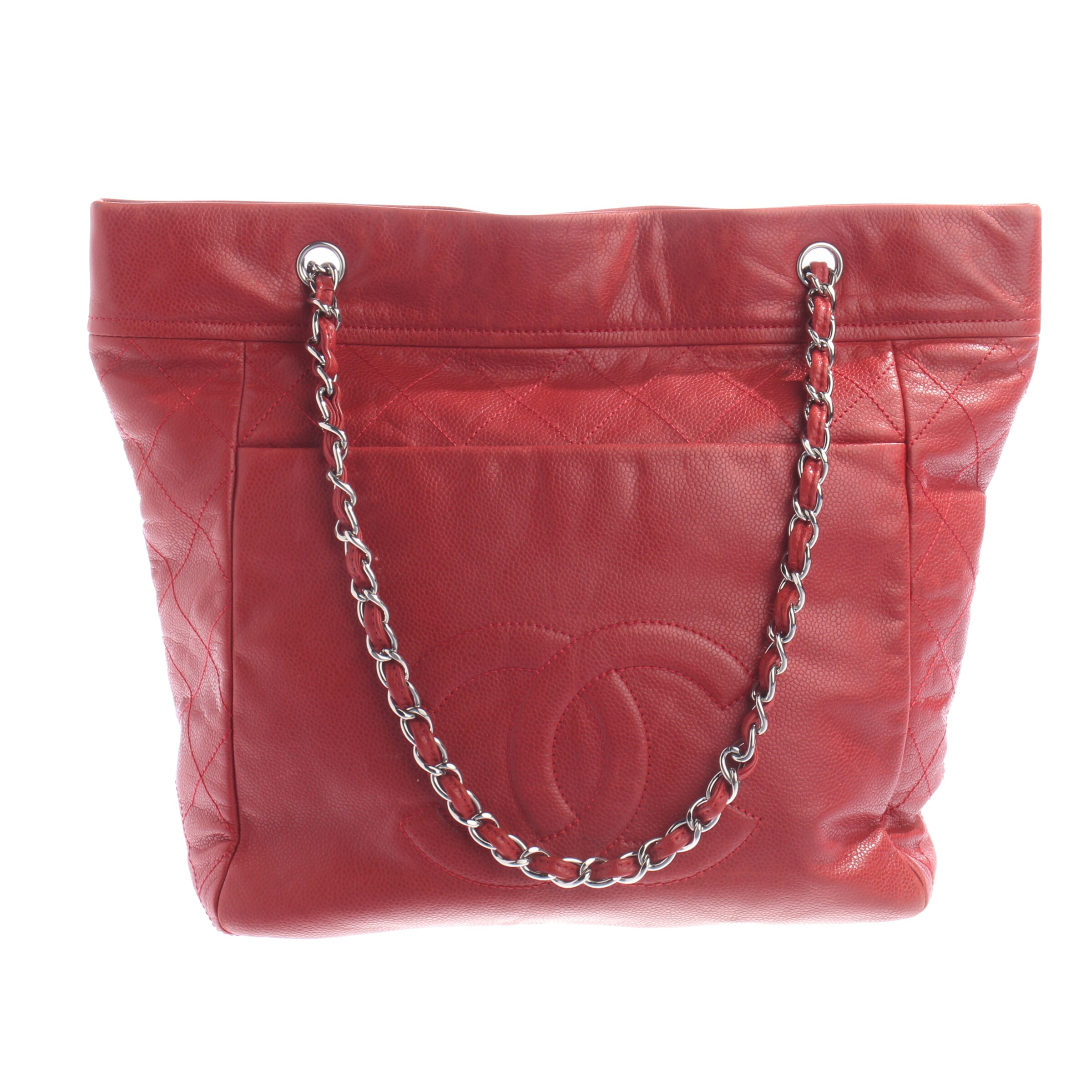 CHANEL Bag in One size in Red, Item view