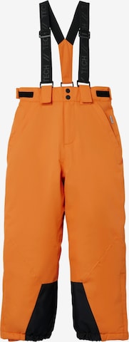 NAME IT - Calças funcionais 'NKNSLOPE10' em laranja: frente