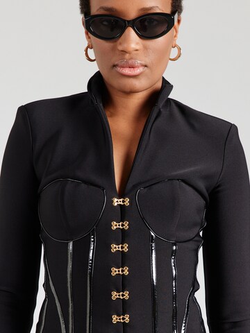 Veste mi-saison Elisabetta Franchi en noir