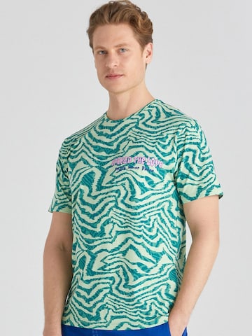 Rockupy Shirt 'Scott' in Grün
