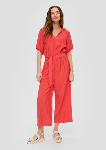 s.Oliver Jumpsuit in Orange: predná strana