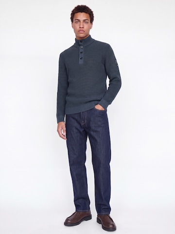 JACK & JONES Sweater 'JJELIAS' in Blue