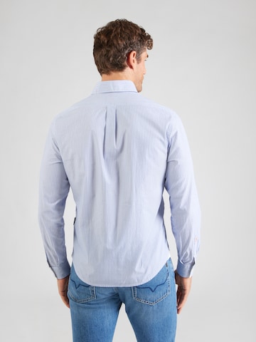 NAPAPIJRI Regular fit Button Up Shirt 'G-GRAIE 1' in Blue: back