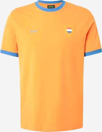 oranžinė BOSS Marškinėliai: priekis