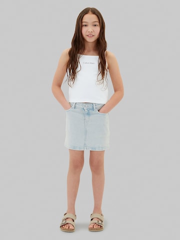 Calvin Klein Jeans Top 'Punto Milano' in Wit