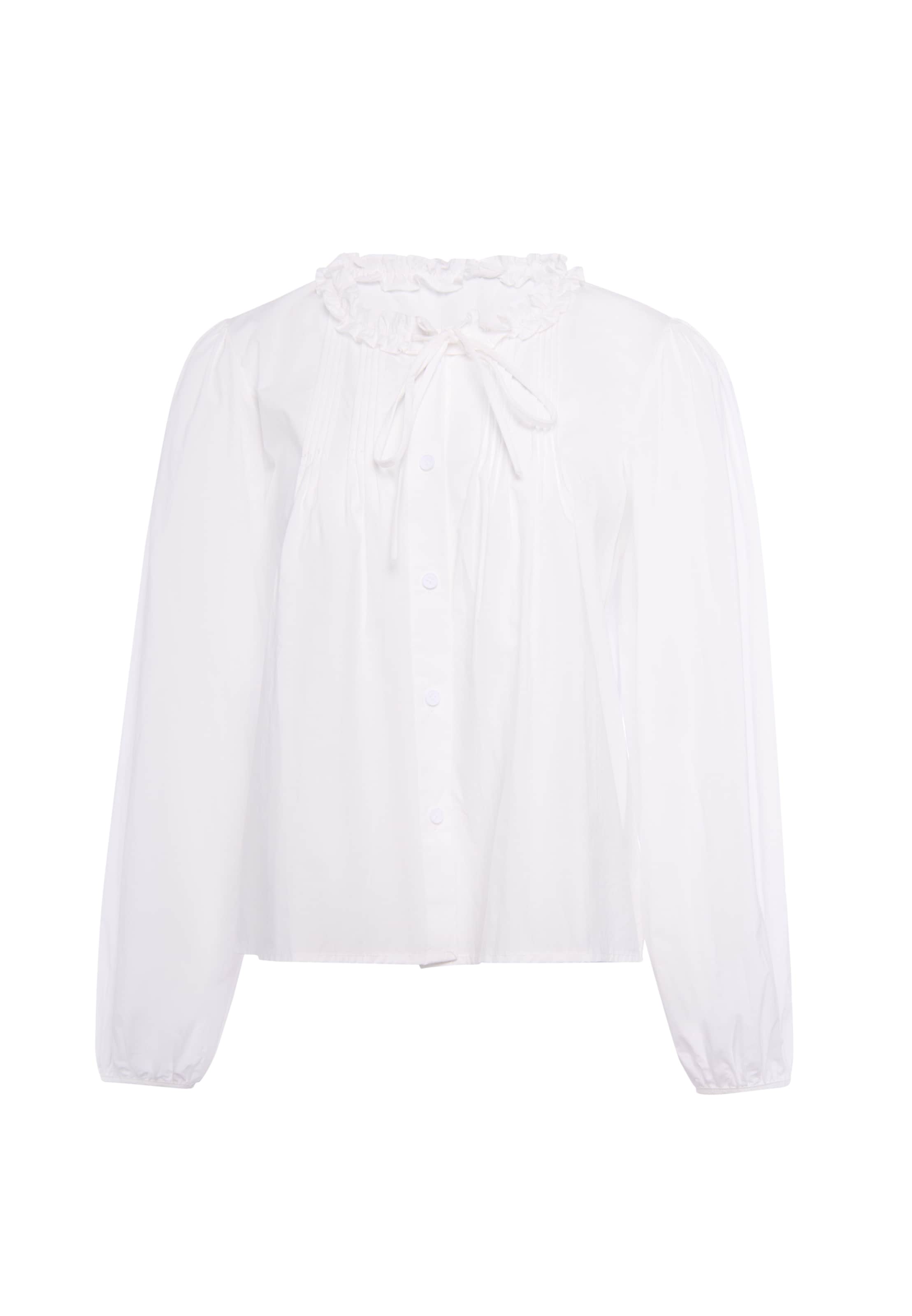 IZIA Blusa en S en blanco, Vista del producto