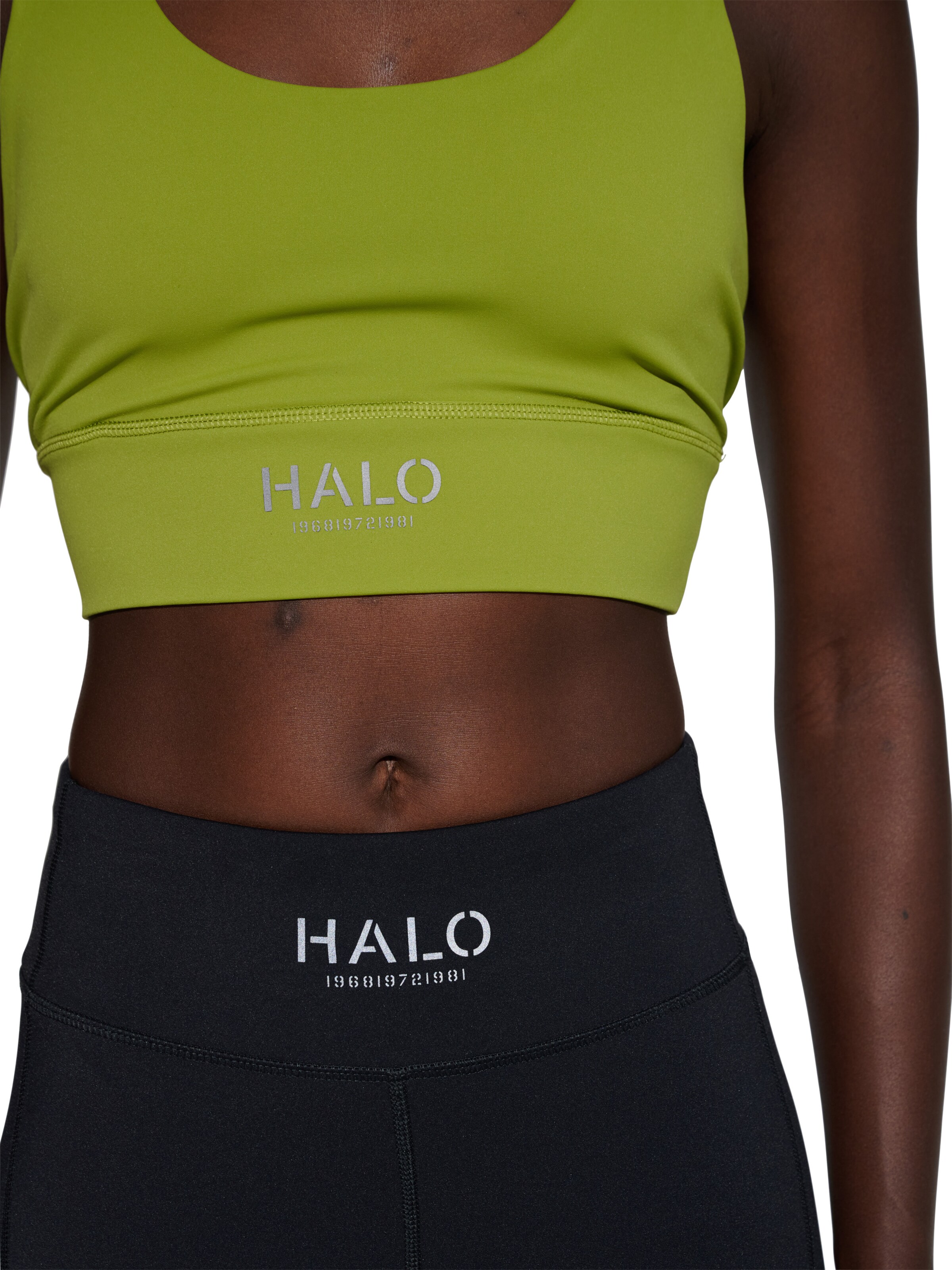 Bustier Haut de sport HALO en vert