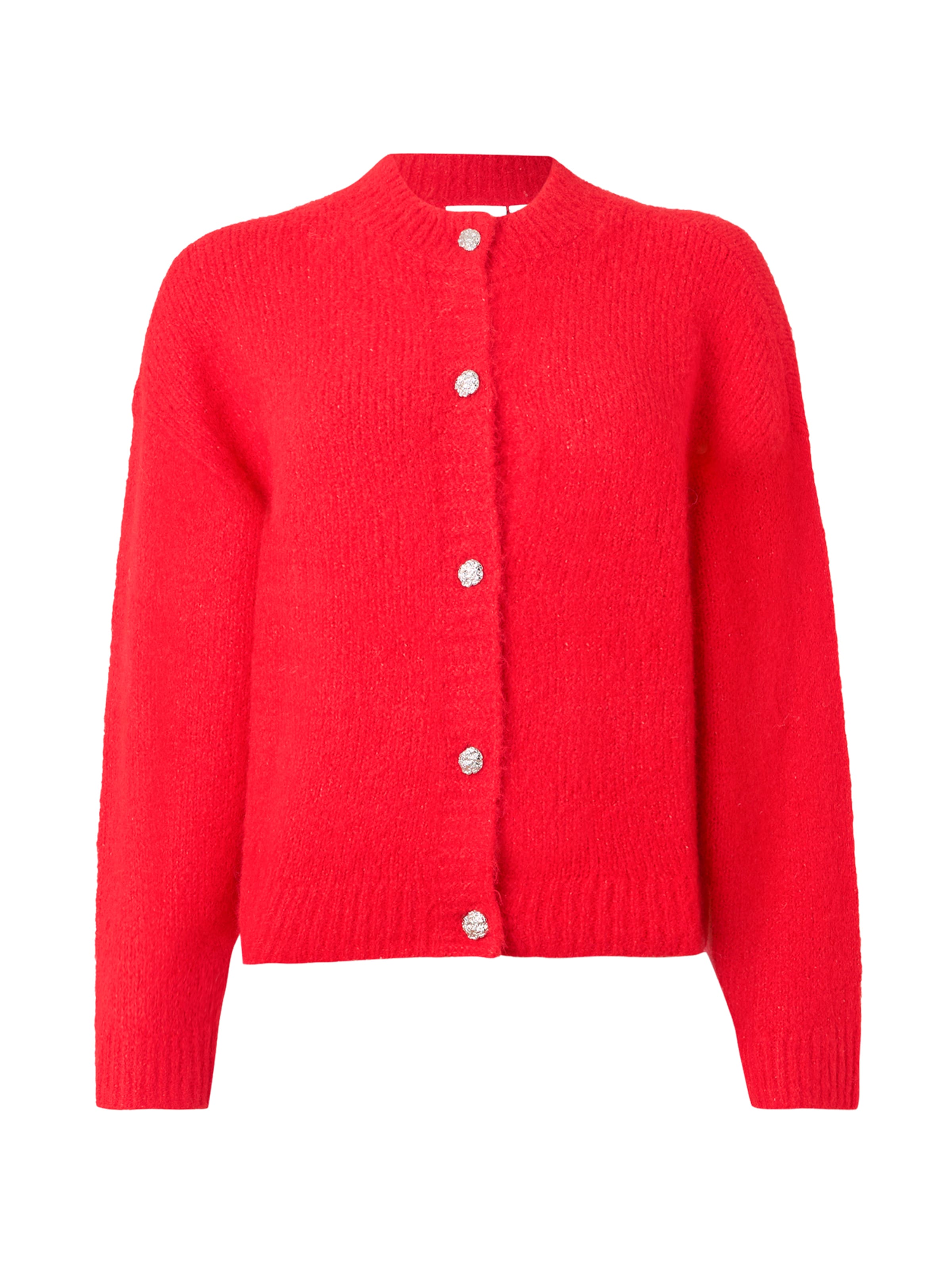 VILA - Cárdigan 'VIMarley' en rojo: frente