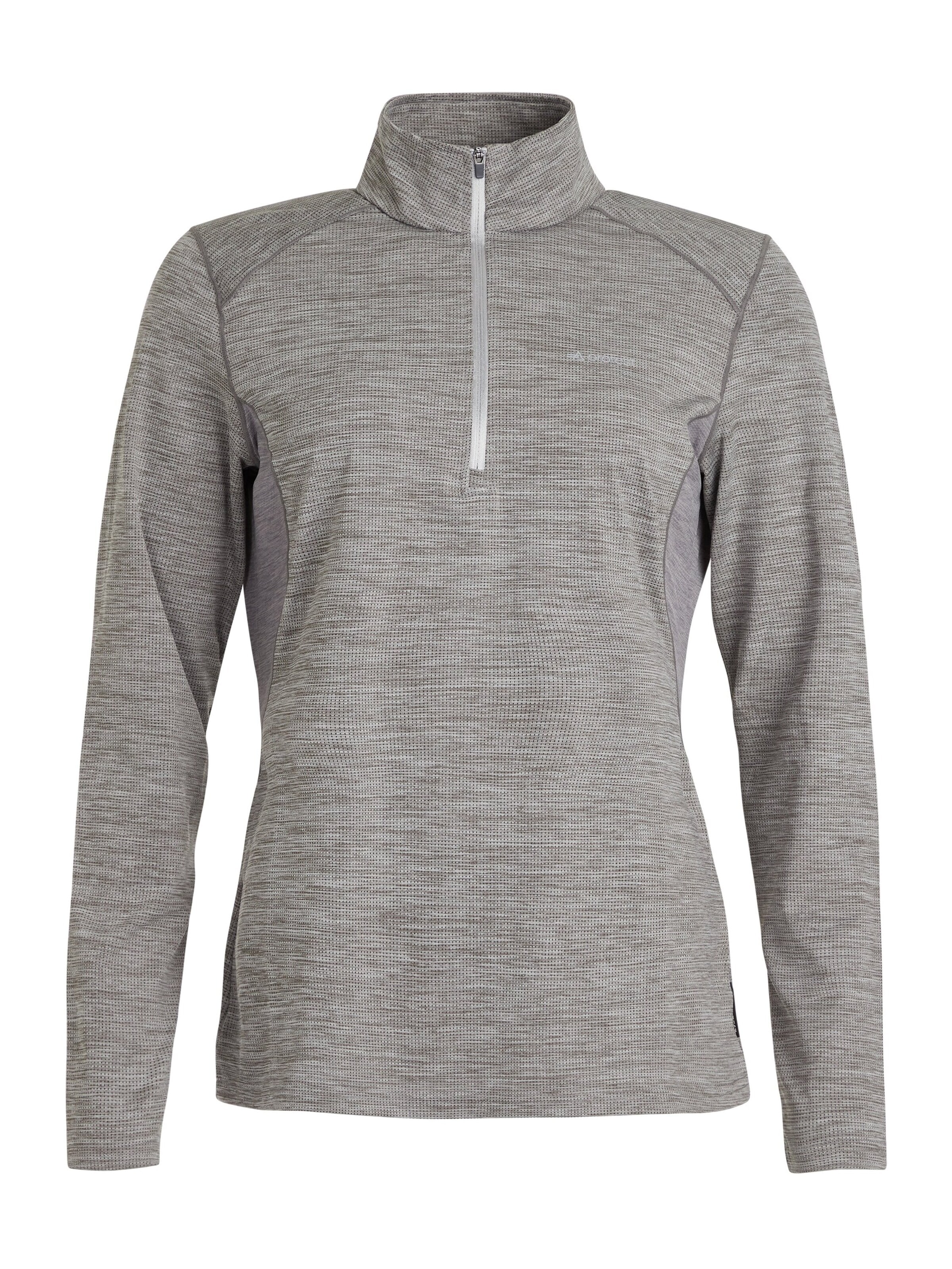 PROTEST Sports sweatshirt 'PRTSENNA' in Grey: front