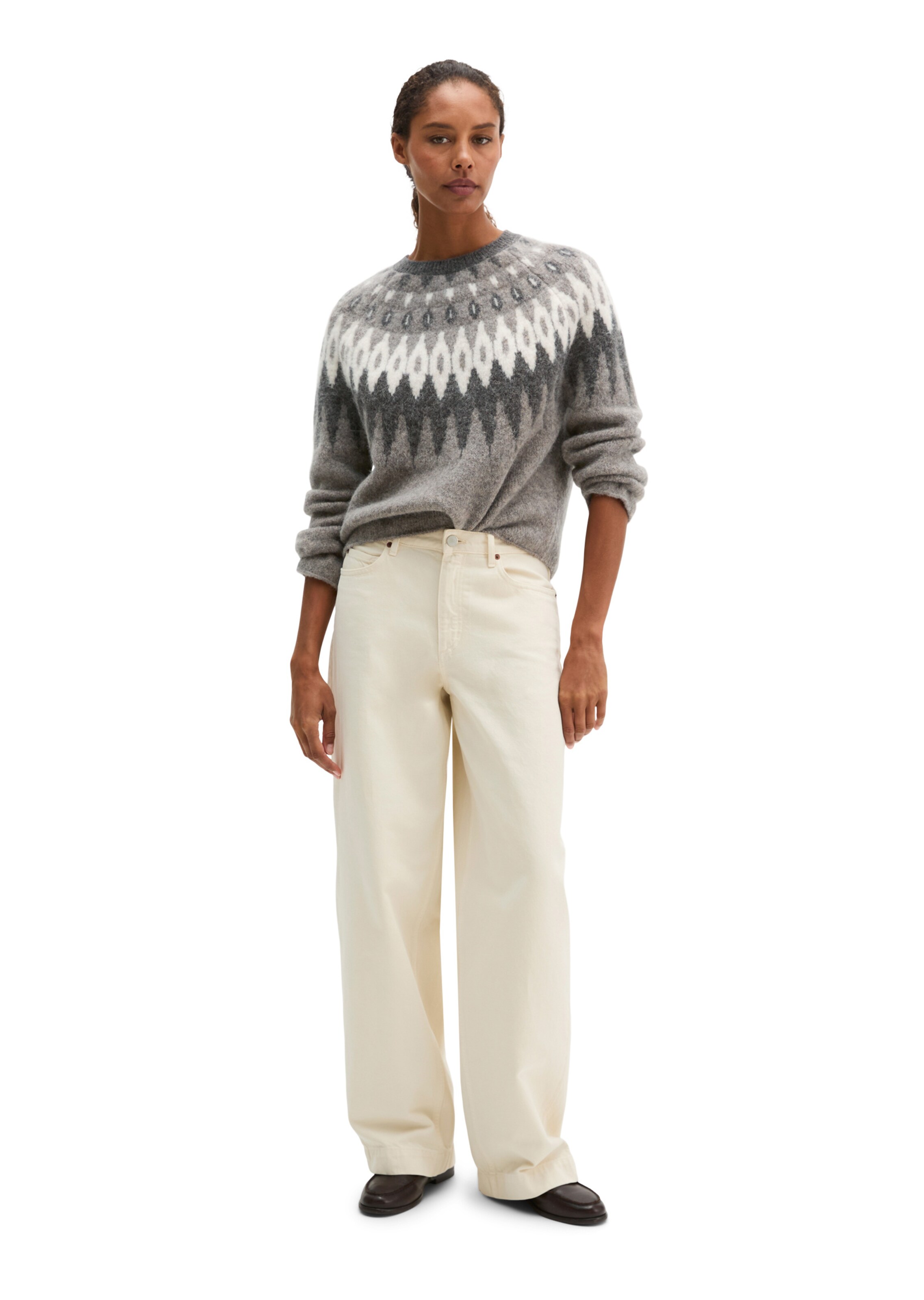 Marc O'Polo Trui in Beige: voorkant