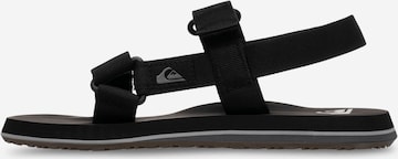 QUIKSILVER Hiking Sandals 'Monkey Caged' in Black: front