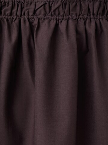 Fustă 'Siros' de la MANGO pe maro