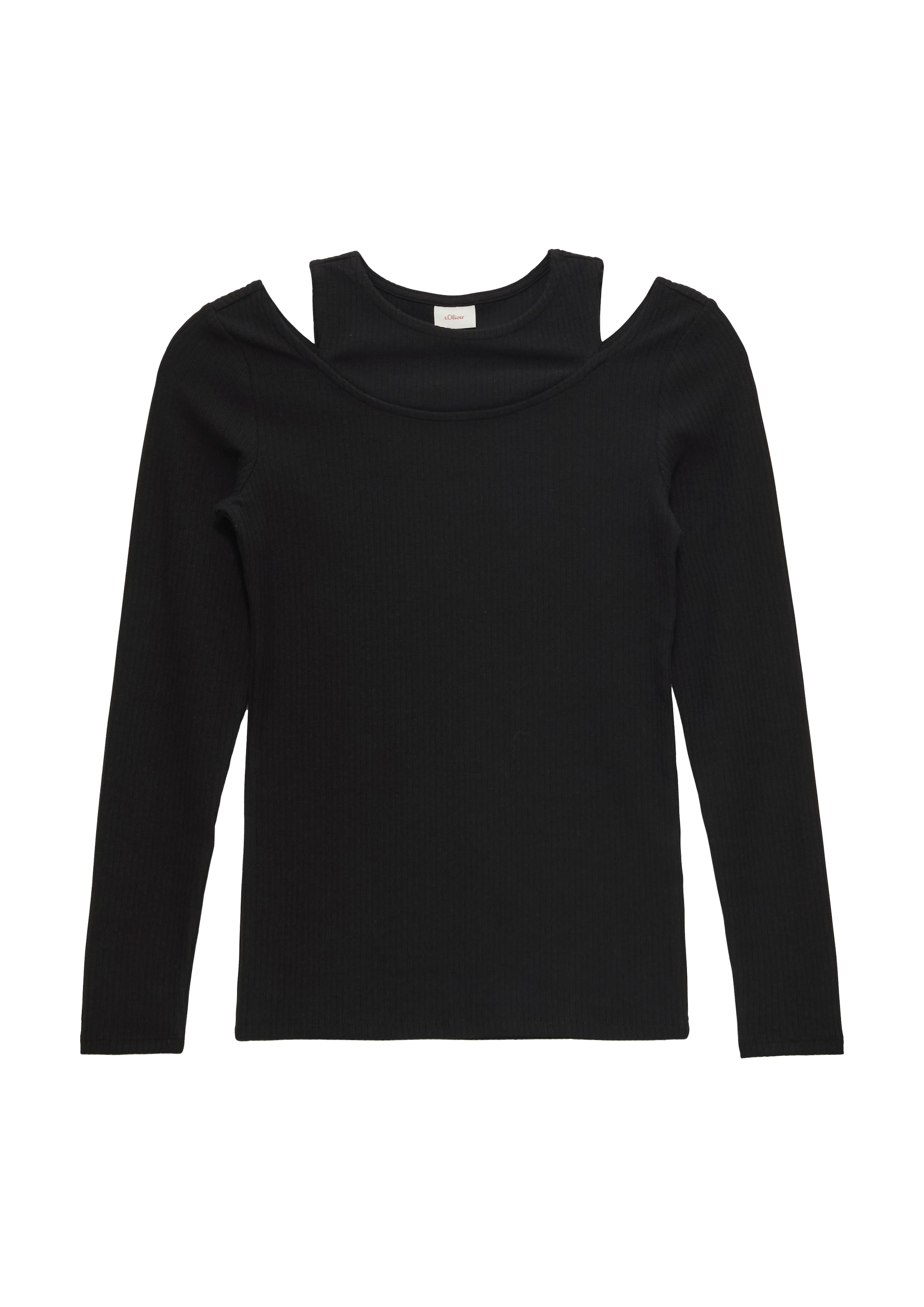 T-Shirt s.Oliver en noir : devant