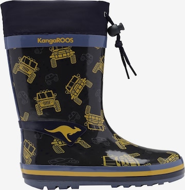 Stivale di gomma di KangaROOS in nero: frontale