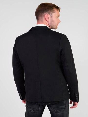 Coupe regular Veste de costume 'SAREL' Le Temps Des Cerises en noir