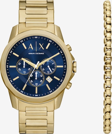 ARMANI EXCHANGE Uhr in Gold: predná strana