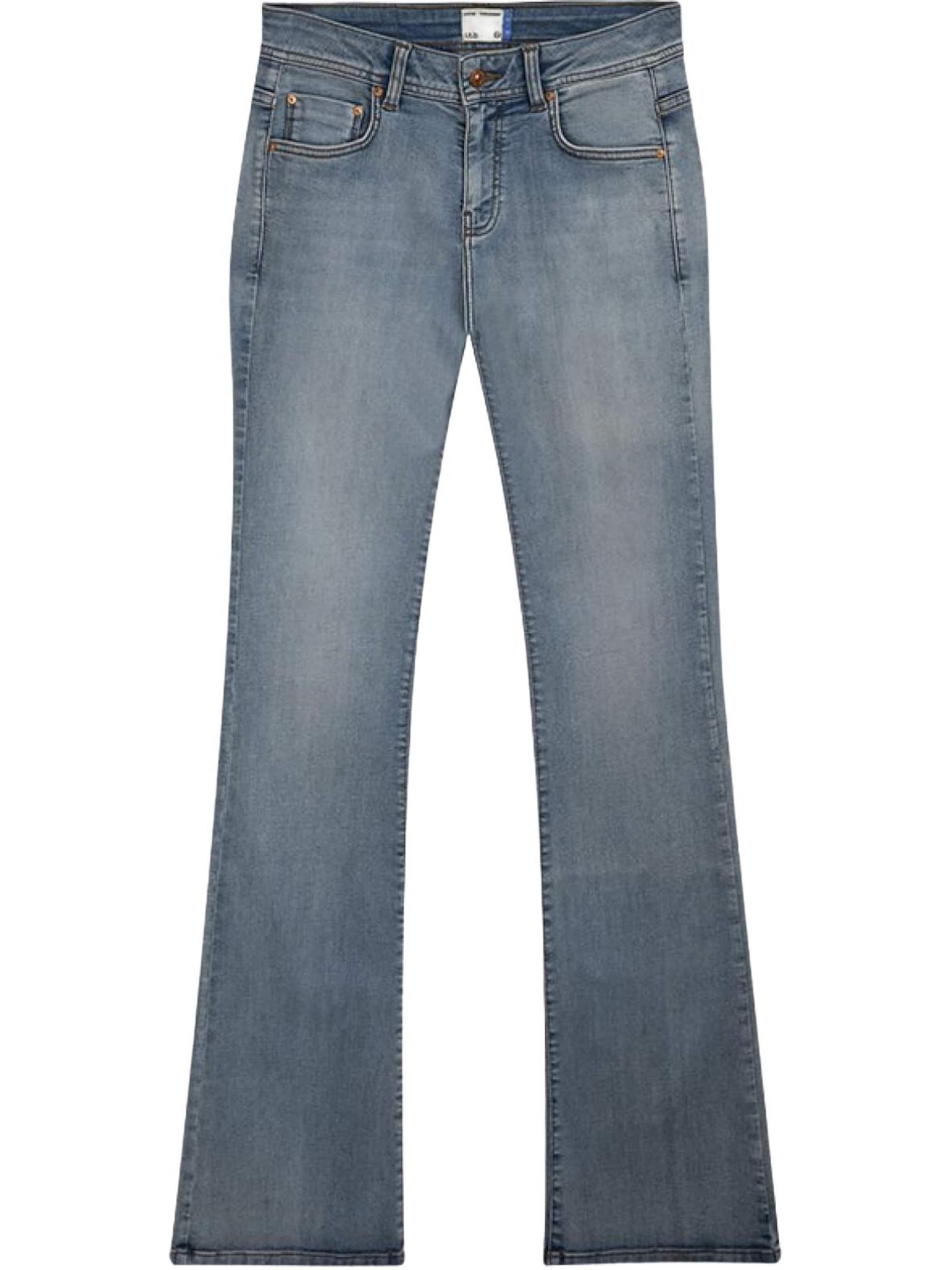 LTB Jeans Bootcut Jeans 'LTB Jeans Julıana Piece Leg Low Waist Jeanshose' in Blauw: voorkant
