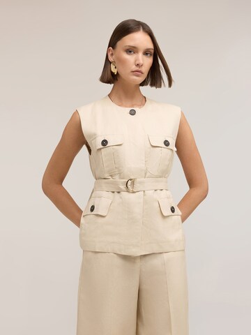 Gilet da completo di MOTIVI in beige