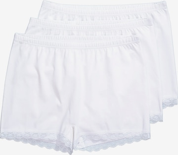 Ulla Popken Broekje in Wit: voorkant