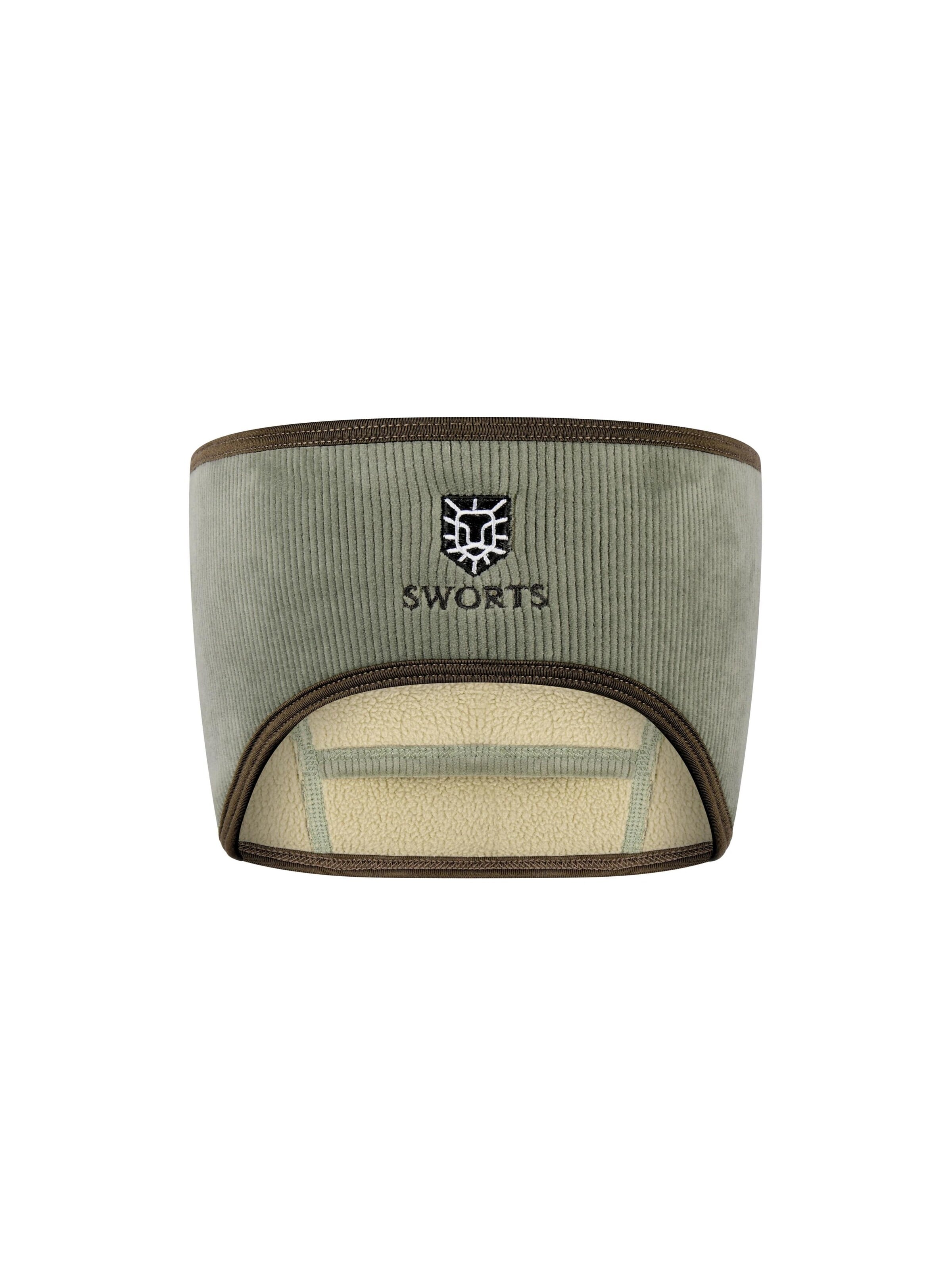 SWORTS Athletic Headband 'Polar Ear Warmer' in Green: front