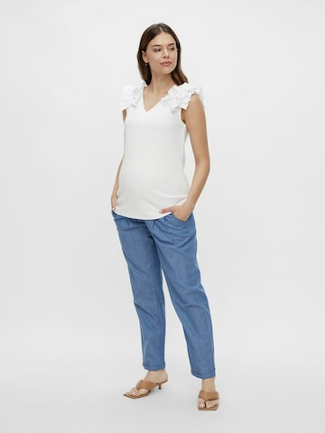 MAMALICIOUS - Blusa 'Elisa' en blanco