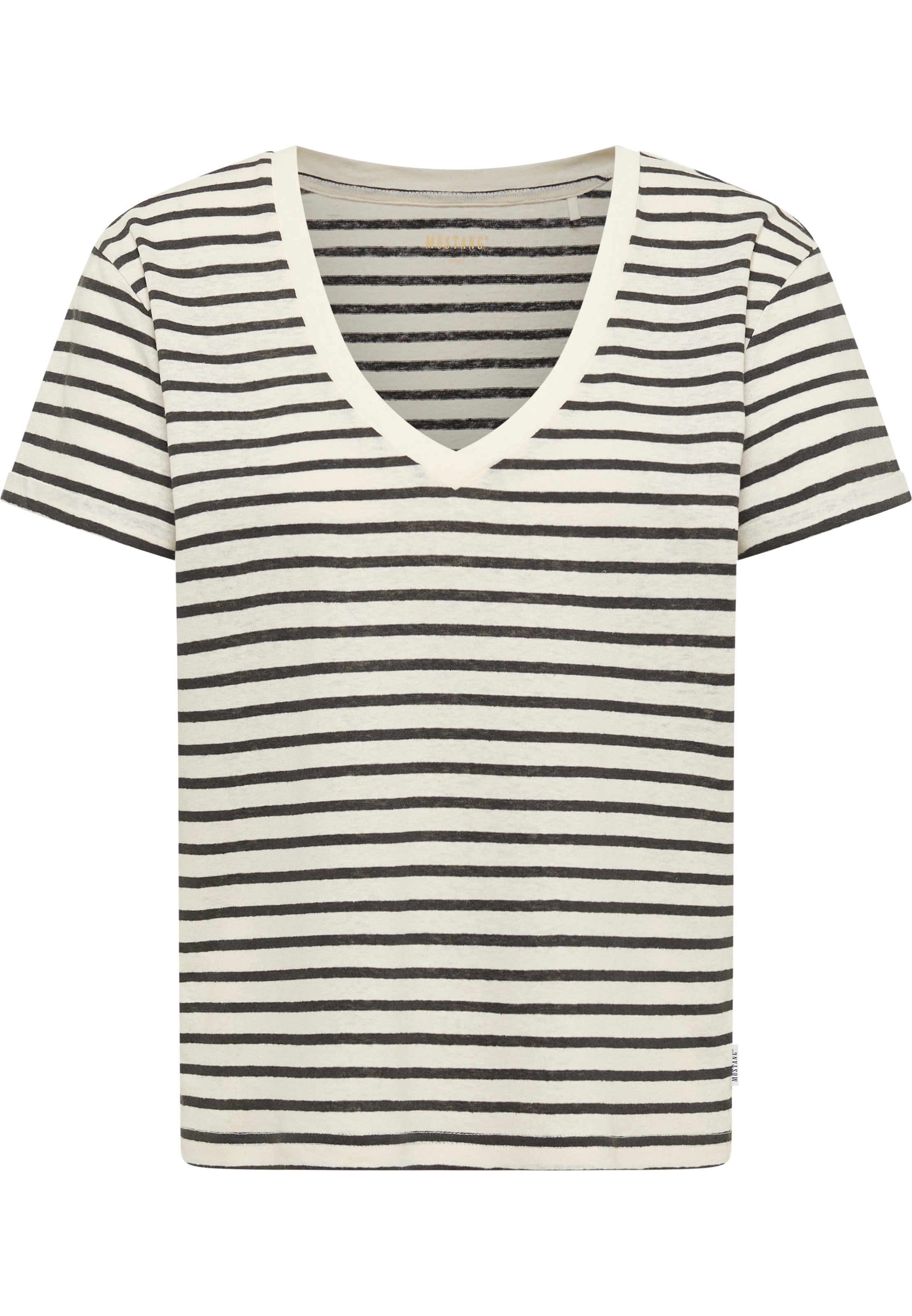 MUSTANG Shirt ' Style Amy ' in Beige: Vorderseite