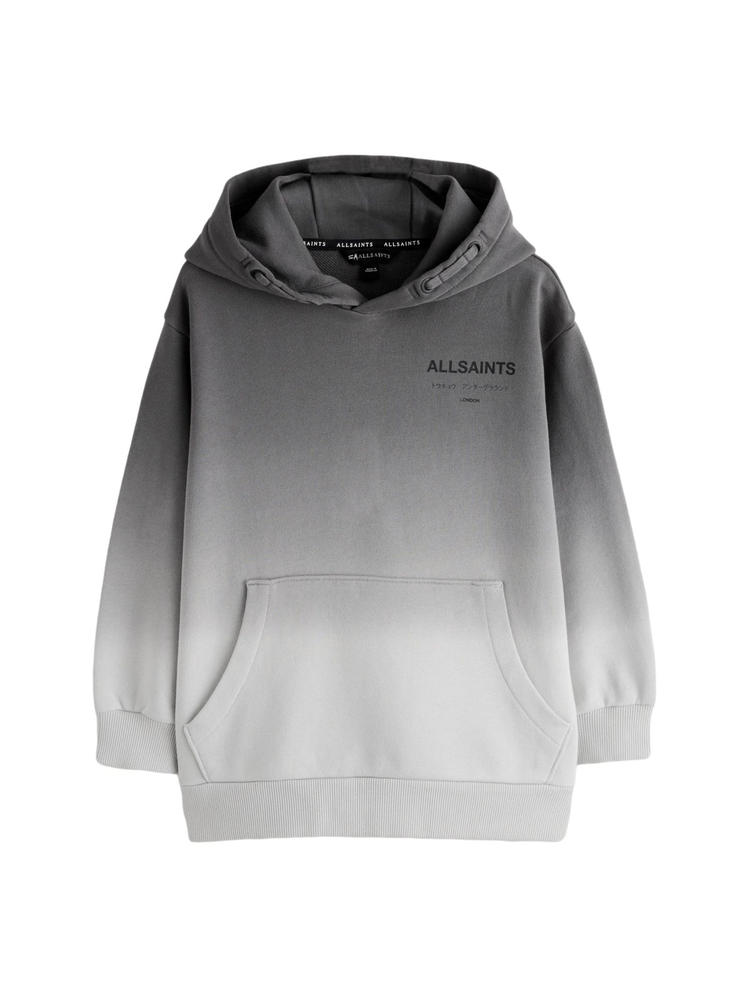 Bluză de molton de la smALLSAINTS pe gri: față