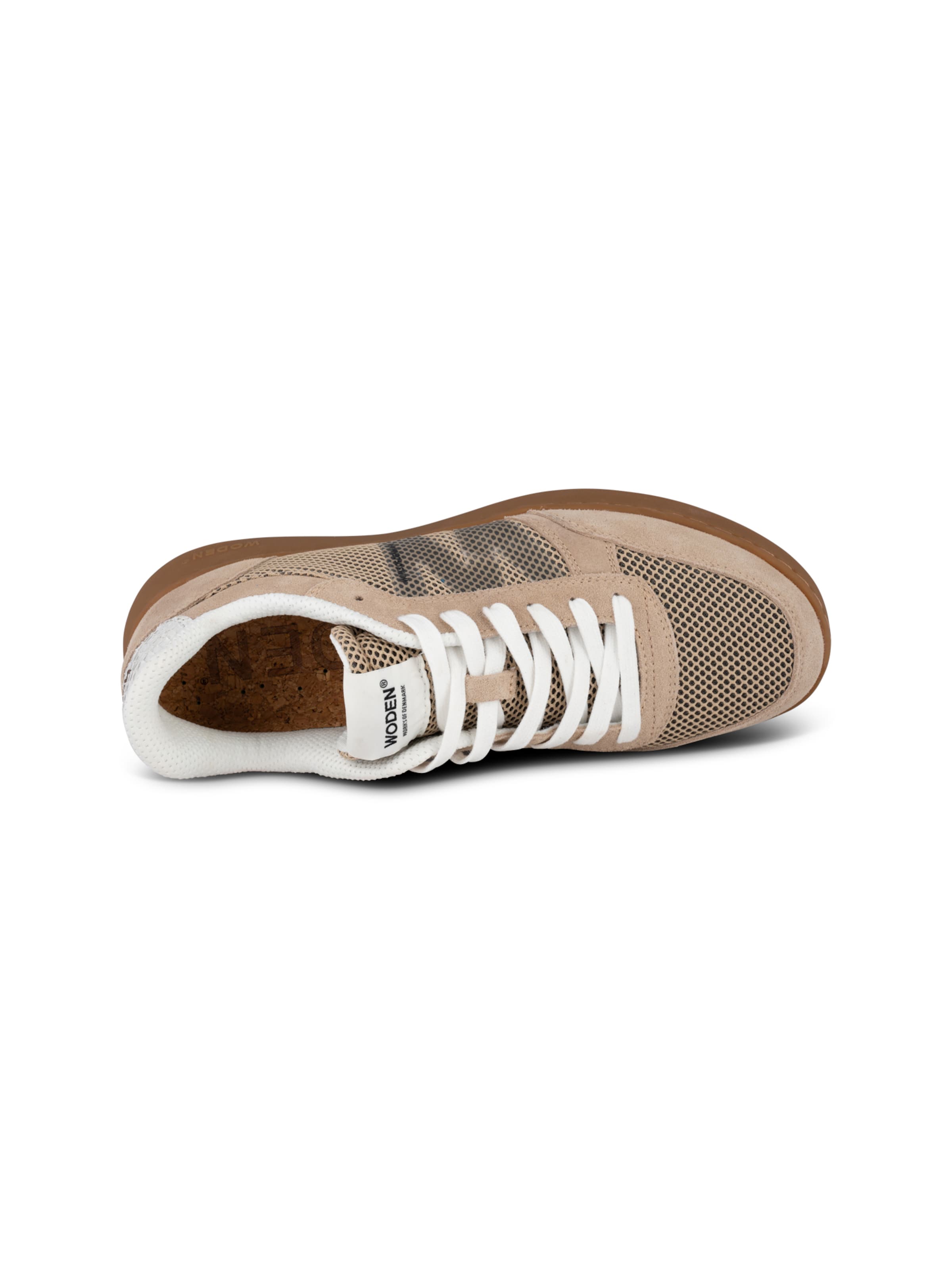 WODEN Platform trainers 'Frode' in Beige