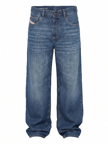 DIESEL Loose fit Jeans '2001 D-MACRO LIGHT & SUPERSOFT' in Blue: front