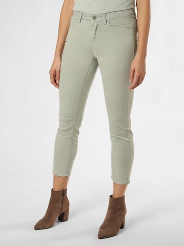 Cambio Skinny Pants 'Piper' in Green: front
