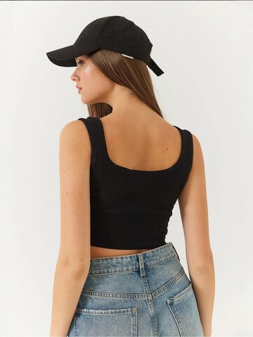 Bianco Lucci Top in Blauw