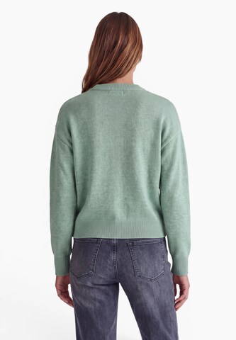 Street One Studio Pullover mit Rundhals und Perlendetails in Grün