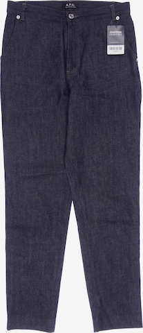 A.P.C. Jeans in 28 in Blue: front