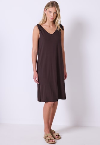 Street One Studio Dress in Brown: front