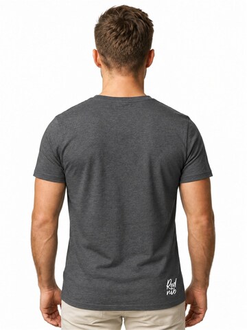 Rednib Shirt 'Classic Stitch' in Grey
