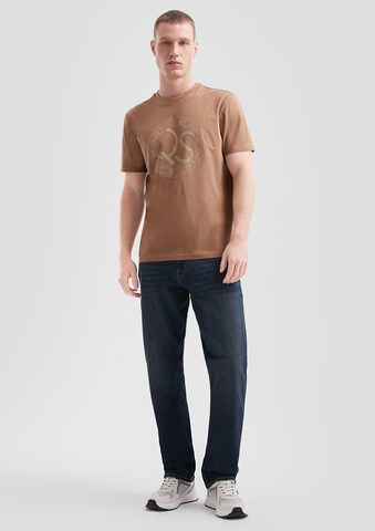QS Shirt in Bruin: voorkant