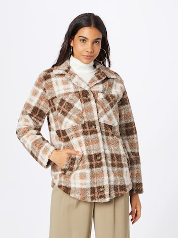 HOLLISTER Between-Season Jacket in Brown: front