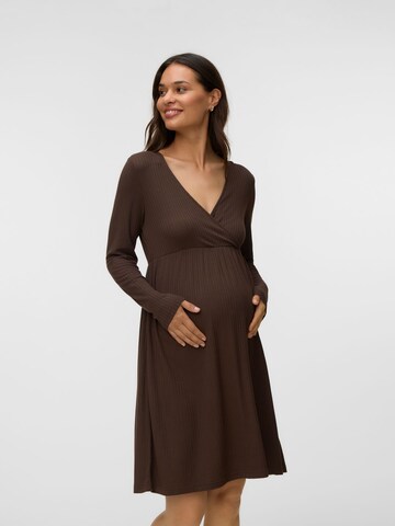 MAMALICIOUS Kleid in Braun: Vorderseite