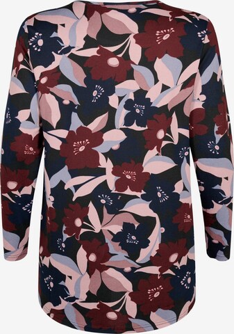 Zizzi Blouse 'Vlucca' in Zwart