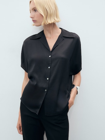 MANGO Blouse 'SASSA' in Black: front