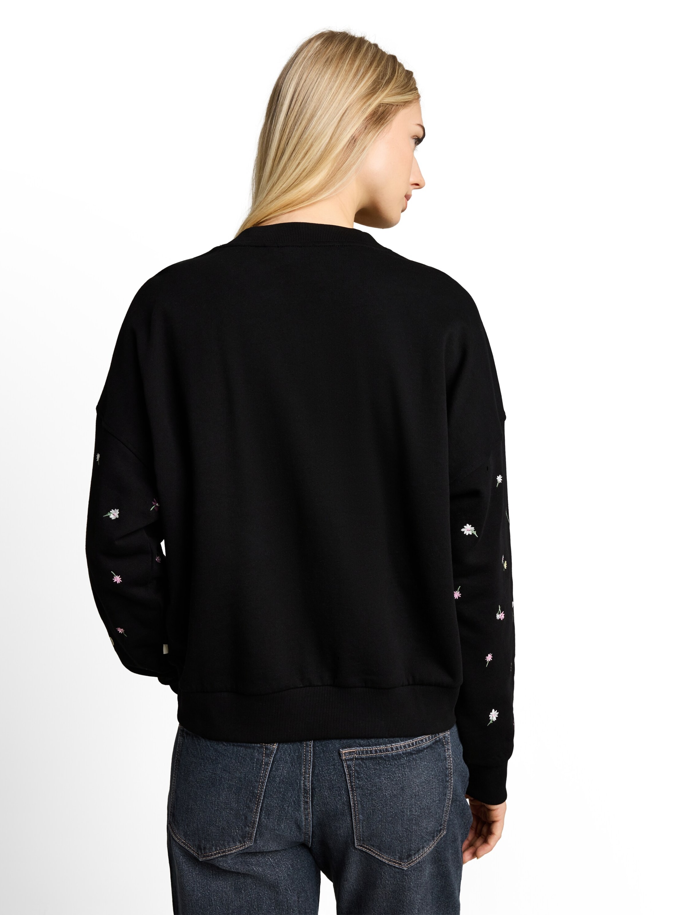 Felpa di TOM TAILOR DENIM in nero