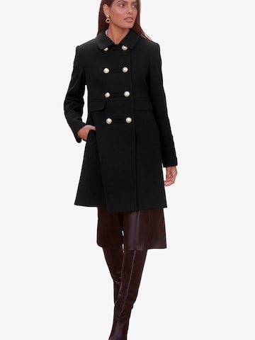 love & roses Přechodný kabát – černá: přední strana