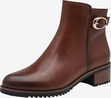 Bottines MARCO TOZZI en marron : devant