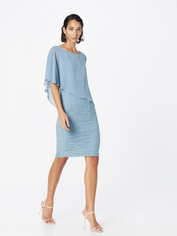 Robe de cocktail SWING en bleu