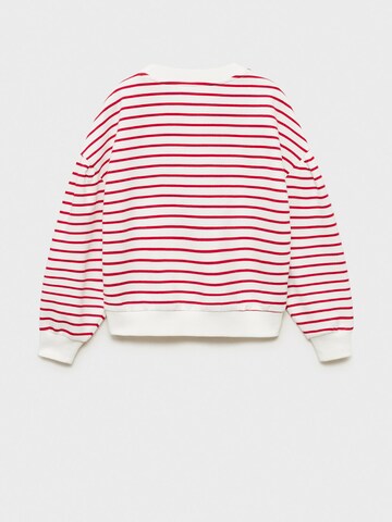 MANGO KIDS Sweatshirt 'ROUGE' i röd
