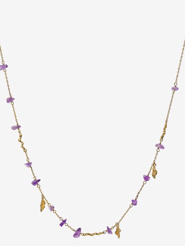 Maanesten Necklace 'AZZURRA' in Gold: front