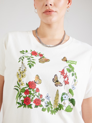 Levi's® Plus T-Shirt 'Perfect' in Weiß