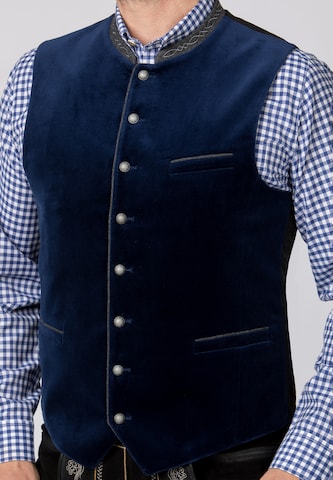 Gilet folklorique 'Lorenzo' STOCKERPOINT en bleu