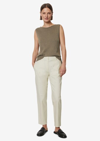 Marc O'Polo Tapered Chino Pants in Beige